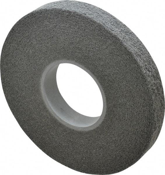 3M - 8" Diam, 1" Face Width, 3" Center Hole, Fine Grade, Silicon Carbide Deburring Wheel - Convolute, Soft Density 6 Grade, 4,500 RPM - Exact Industrial Supply