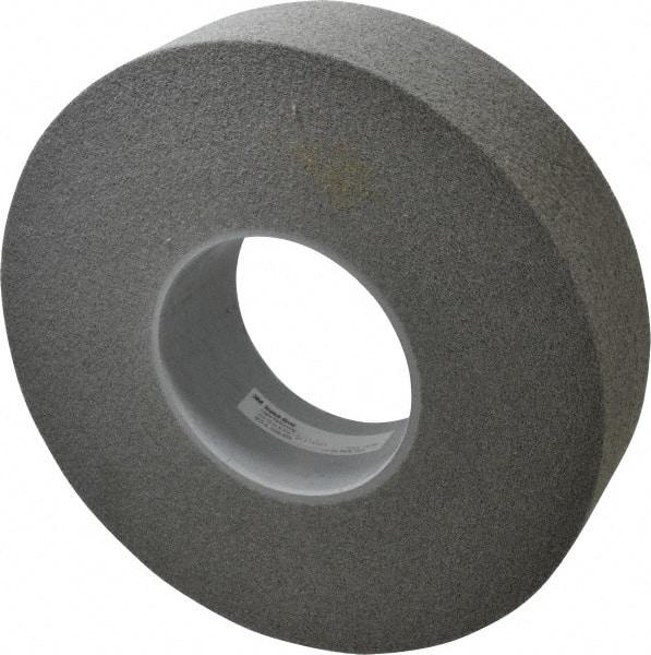 3M - 12" Diam, 3" Face Width, 5" Center Hole, Fine Grade, Silicon Carbide Deburring Wheel - Convolute, Hard Density 7 Grade, 3,000 RPM - Exact Industrial Supply