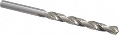 Taper Length Drill Bit: 0.5000″ Dia, 118 ° Bright/Uncoated, 5″ Flute Length