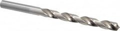 Taper Length Drill Bit: 0.5313″ Dia, 118 ° Bright/Uncoated, 8″ OAL
