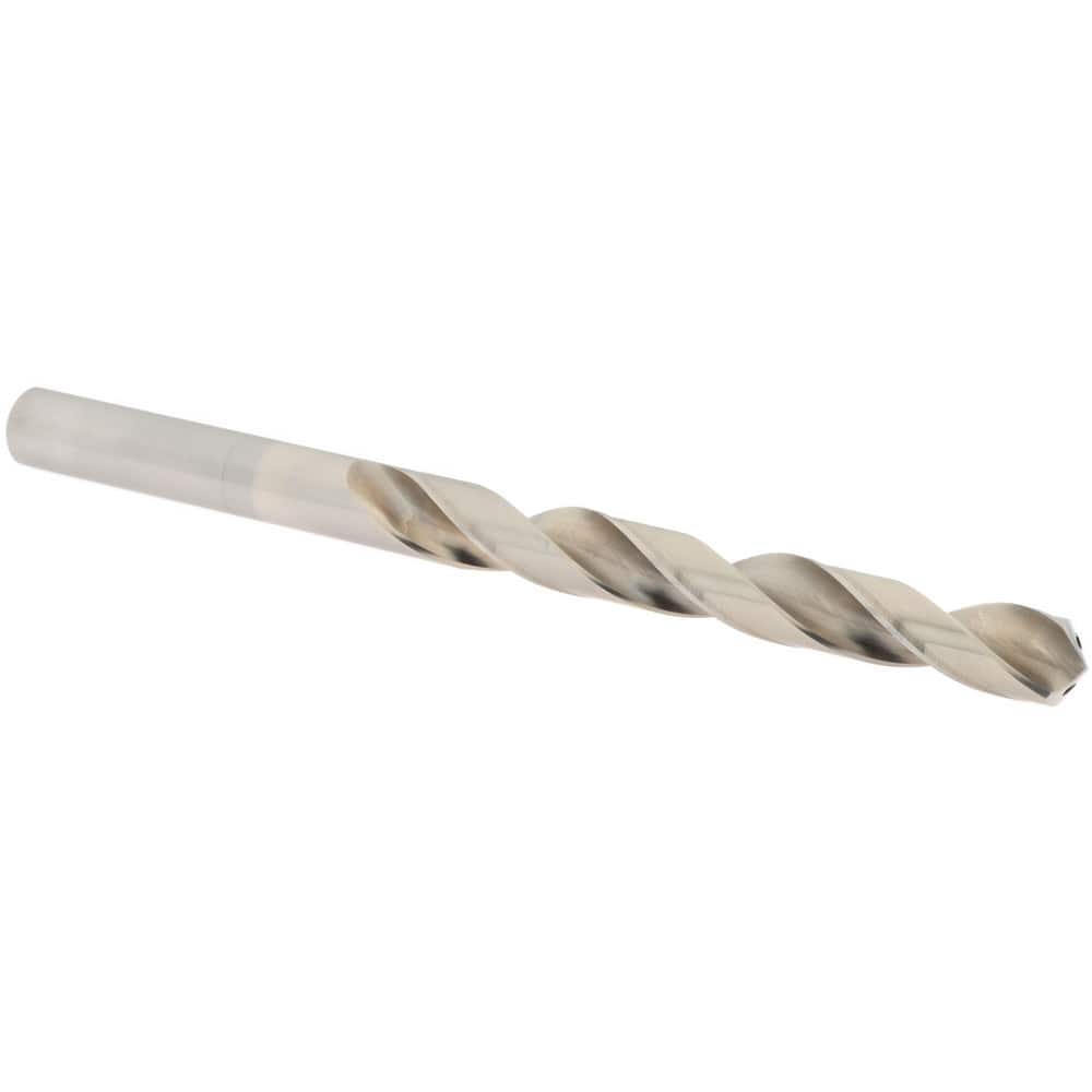 Taper Length Drill Bit: 0.6875″ Dia, 118 ° Bright/Uncoated, 6″ Flute Length