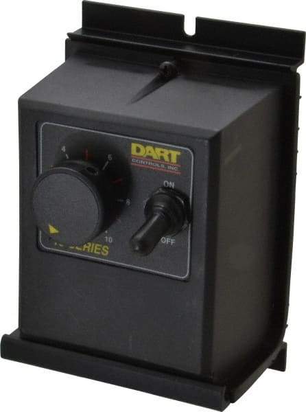 Dart Controls - 25 Max RPM, Electric AC DC Motor - 120, 240 V Input - Exact Industrial Supply