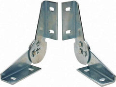 KabelSchlepp - 1.97 Inch Outside Height, Cable and Hose Carrier Steel Open Mounting Bracket Set - 1.22 Inch Inside Height - Exact Industrial Supply