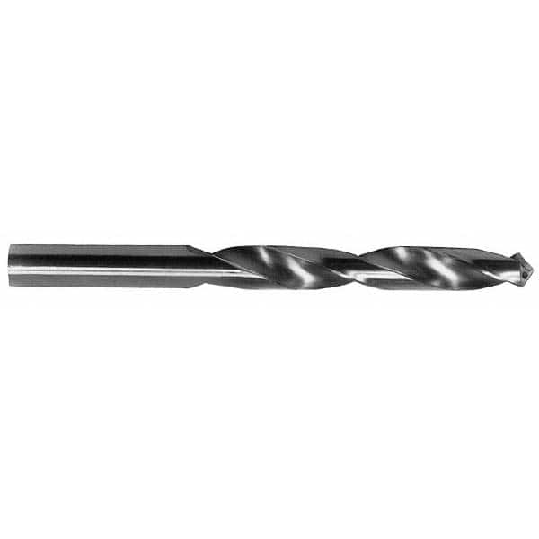 Taper Length Drill Bit: 0.5156″ Dia, 118 ° Bright/Uncoated, 8″ OAL