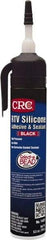 CRC - 8 oz Tube Black RTV Silicone Gasket Sealant - -30 to 450°F Operating Temp, 24 hr Full Cure Time - Exact Industrial Supply