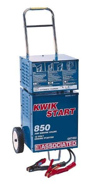 Associated Equipment - 12 Volt Battery Powered Starter - 10 Amps - Exact Industrial Supply