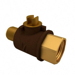 Legend Valve - Brass Ball Valve - FNPT x MNPT Ends, 600 WOG, 150 WSP - Exact Industrial Supply