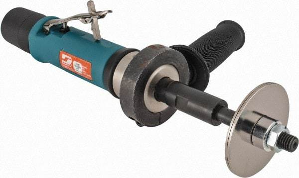 Dynabrade - 0.7 hp, 4,500 RPM Finishing Sander - 40 CFM Air Consumption, 6.21 bar Air Pressure, 1/4 NPT Inlet - Exact Industrial Supply