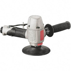 Dynabrade - 4-1/2 to 5" Disc, 11,000 RPM, Pneumatic Handheld Disc Sander - 36 CFM, 1/2 NPT Inlet, 1.2 hp, 90 psi - Exact Industrial Supply