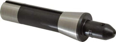 Collis Tool - R8 Taper Shank 3/16" Hole End Mill Holder/Adapter - 11/16" Nose Diam, 1.41" Projection - Exact Industrial Supply