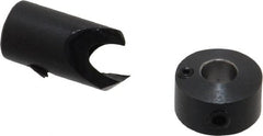 Vernon - 5/16" Cutter Diam, #16 Drill Combatibility, 1/4" Collar Thickness, Adjustable Depth Drill Countersink - Exact Industrial Supply