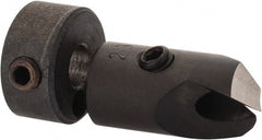 Vernon - 5/16" Cutter Diam, #23 Drill Combatibility, 1/4" Collar Thickness, Adjustable Depth Drill Countersink - Exact Industrial Supply
