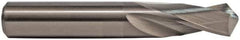 M.A. Ford - 37/64" 118° Spiral Flute Solid Carbide Screw Machine Drill Bit - ALtima Finish, Right Hand Cut, 1-5/8" Flute Length, 3-1/2" OAL, Straight Shank - Exact Industrial Supply