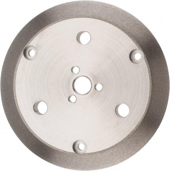 Made in USA - 6" Diam, 5/8" Hole Size, 1/16" Overall Thickness, Tool & Cutter Grinding Wheel - Medium Grade, CBN, 6,000 RPM - Exact Industrial Supply