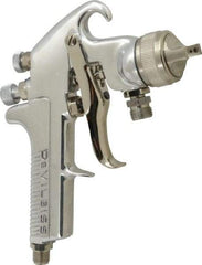 Binks - Pressure/Siphon Feed High Volume/Low Pressure Paint Spray Gun - For Adhesives, Enamels, Epoxies, Lacquers, Latex, Polyurethanes, Primers, Sealers, Stains, Varnishes - Exact Industrial Supply