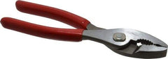 Blackhawk by Proto - 6" OAL, 1-11/64" Jaw Length, 25/64" Jaw Width, Slip Joint Pliers - 2 Positions, Serrated Jaw, Standard Head, Standard Tool, Wire Cutting Shear - Exact Industrial Supply