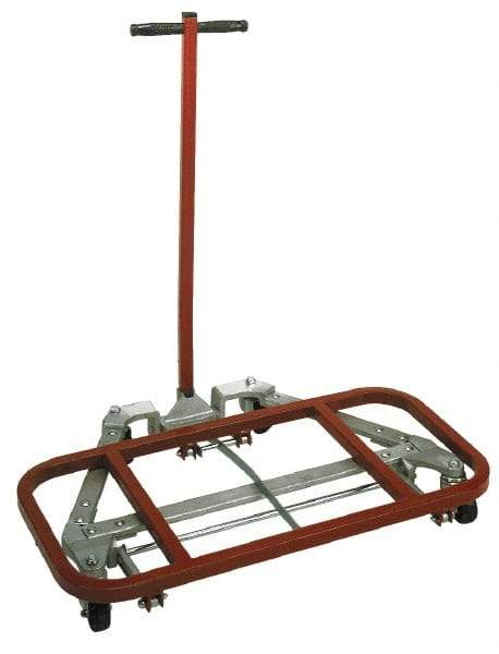 Wesco Industrial Products - 350 Lb Capacity 10-1/4" OAH Desk Mover - Steel - Exact Industrial Supply