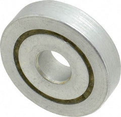 Value Collection - 5/16" Bore Diam, 1-1/16" OD, Open Unground Full Complement Radial Ball Bearing - 1/4" Wide, 1 Row, Round Bore, 484 Lb Dynamic Capacity - Exact Industrial Supply