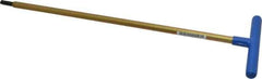 Made in USA - 8mm Hex, T-Handle, Hex Key - 18" OAL, Chromalloy Steel, Metric System of Measurement - Exact Industrial Supply