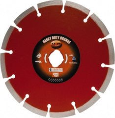 Core Cut - 7" Diam, 20mm Arbor Hole Diam, Wet & Dry Cut Saw Blade - Diamond-Tipped, Standard Round Arbor - Exact Industrial Supply