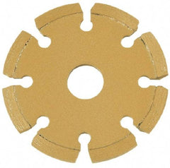 Core Cut - 4-1/2" Diam, 20mm Arbor Hole Diam, Wet & Dry Cut Saw Blade - Diamond-Tipped, Standard Round Arbor - Exact Industrial Supply