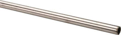 Value Collection - 6' Long, 1/2" OD, 304 Stainless Steel Tube - 0.035" Wall Thickness - Exact Industrial Supply