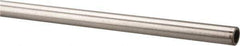 Value Collection - 6' Long, 1/4" OD, 316 Stainless Steel Tube - 0.049" Wall Thickness - Exact Industrial Supply