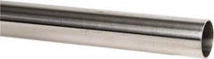 Value Collection - 6' Long, 1-1/2" OD, 304 Stainless Steel Seamless Tube - 0.065" Wall Thickness - Exact Industrial Supply