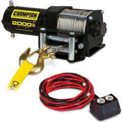 Automotive Winches; Winch Type: Utility; Winch Gear Type: Planetary; Winch Gear Ratio: 153:1; Cable Length (Feet): 49.000; Pull Capacity: 2000 lb; Cable Length: 49.000; Cable Diameter: .15625 in; Overall Length: 11.40; Overall Depth: 3.9 in; Overall Heigh