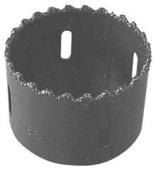 Lenox - 3-1/4" Diam, 1-5/8" Cutting Depth, Hole Saw - Carbide Grit Saw, Gulleted Edge - Exact Industrial Supply