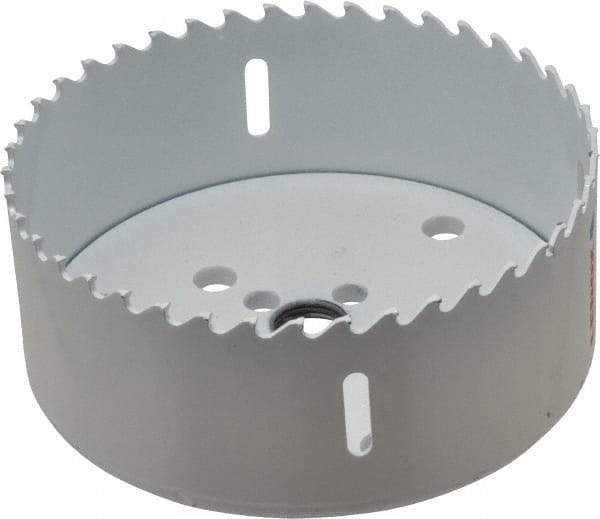 Lenox - 4-1/2" Diam, 1-1/2" Cutting Depth, Hole Saw - Carbide-Tipped Saw, Toothed Edge - Exact Industrial Supply