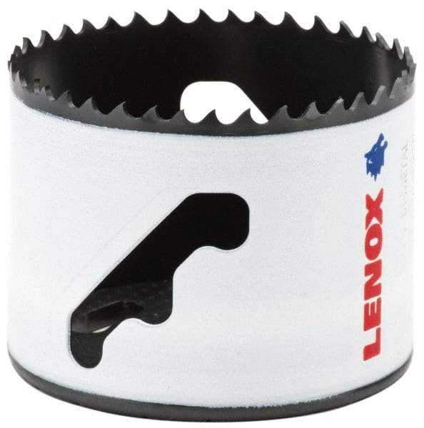Lenox - 2-7/8" Diam, 1-1/2" Cutting Depth, Hole Saw - Bi-Metal Saw, Toothed Edge - Exact Industrial Supply