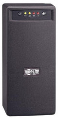 Tripp-Lite - 12 Amp, 1,000 VA, Wall Mount Line Interactive Backup Uninterruptible Power Supply - Backup 3-1/2 min with Full Load & 14 min with Half Load, 120 VAC Input, 115 & 120 VAC Output, 500 Watt Output, 1 Phases, 8 Outlets - Exact Industrial Supply