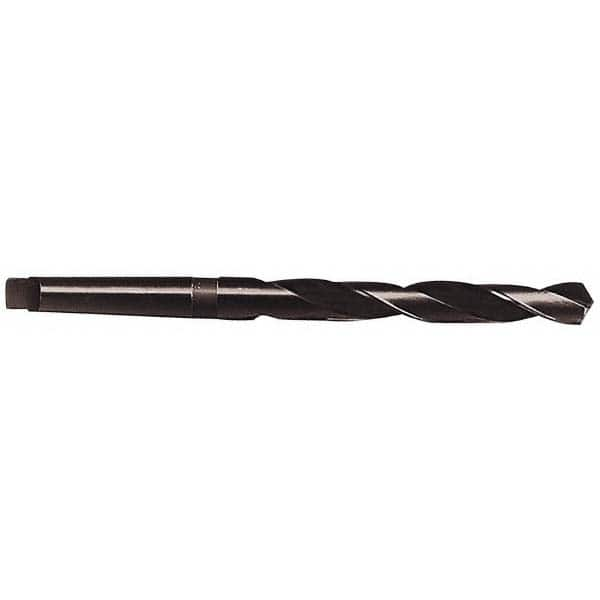 Hertel - 2-9/16", 5MT 118° Point High Speed Steel Taper Shank Drill Bit - Exact Industrial Supply