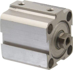 Norgren - 1/2" Stroke x 1" Bore Double Acting Air Cylinder - 10-32 Port, 1/4-28 Rod Thread, 145 Max psi, 23 to 176°F - Exact Industrial Supply