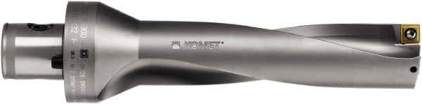 Komet - 6.024" Max Drill Depth, 3xD, 50.8mm Diam, Indexable Insert Drill - 4 Inserts, ABS 63 Modular Connection Shank - Exact Industrial Supply