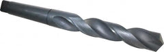 Taper Shank Drill Bit: 1.8906″ Dia, 5MT, 118 °, High Speed Steel Oxide Finish, 17.375″ OAL, Standard Point, Spiral Flute