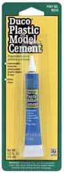 Devcon - 0.51 oz Tube Clear Cement Adhesive - 10 min Working Time, Bonds to Plastic - Exact Industrial Supply