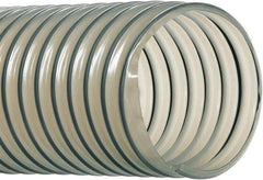 Hi-Tech Duravent - 1-1/4" ID, 28 Hg Vac Rating, 13 psi, Polyurethane Vacuum & Duct Hose - 25' Long, Clear, 1-1/4" Bend Radius, -40 to 200°F - Exact Industrial Supply