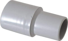 Hi-Tech Duravent - 1-1/4" ID PVC Threaded End Fitting - 3-1/2" Long - Exact Industrial Supply