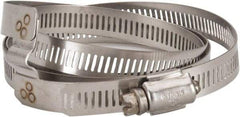 Hi-Tech Duravent - Stainless Steel Hose Clamp - 1/2" Wide x 0.02" Thick, 12" Hose, 11-1/4 to 12-3/4" Diam - Exact Industrial Supply