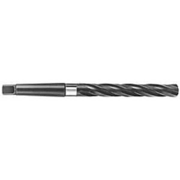 Interstate - 2-3/16" Diam, 4 Flute, High Speed Steel 5MT Shank Core Drill - Exact Industrial Supply