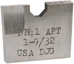 APT - 1-9/32 Inch Diameter, 3/16 Inch Thick, High Speed Steel Auxiliary Pilot Blade - Series D - Exact Industrial Supply