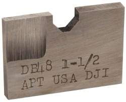 APT - 1-1/2 Inch Diameter, 3/16 Inch Thick, High Speed Steel Auxiliary Pilot Blade - Series D - Exact Industrial Supply