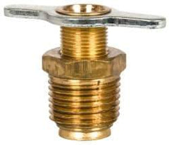 Eaton - Steel External Seat Drain Cock & Shutoff Valve - 1/2 Thread, 150 Max psi - Exact Industrial Supply
