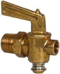 Eaton - Steel Ground Plug Drain Drain Cock & Shutoff Valve - 1/4 Thread, 30 Max psi - Exact Industrial Supply
