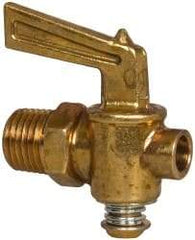 Eaton - Steel Ground Plug Drain Drain Cock & Shutoff Valve - 1/4 Thread, 30 Max psi - Exact Industrial Supply