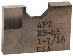 APT - 1-7/16 Inch Diameter, 1/4 Inch Thick, High Speed Steel Auxiliary Pilot Blade - Series E - Exact Industrial Supply