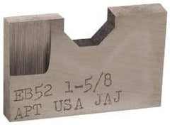 APT - 1-5/8 Inch Diameter, 1/4 Inch Thick, High Speed Steel Auxiliary Pilot Blade - Series E - Exact Industrial Supply