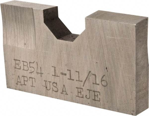 APT - 1-11/16 Inch Diameter, 1/4 Inch Thick, High Speed Steel Auxiliary Pilot Blade - Series E - Exact Industrial Supply